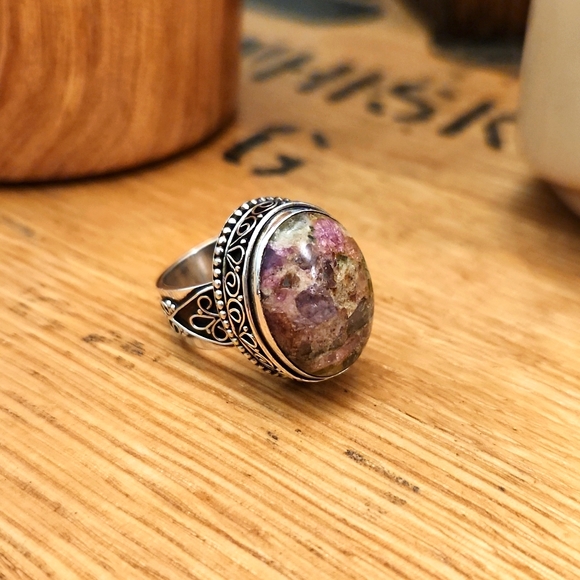 etsy Jewelry - Amethyst Gemstone Ring
